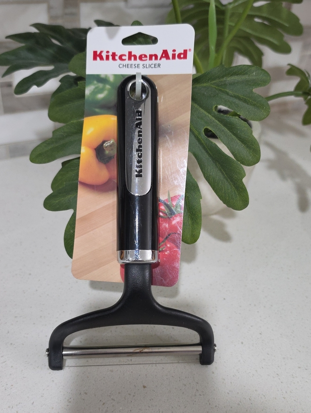 KitchenAid Black and Silver Cheese Slicer